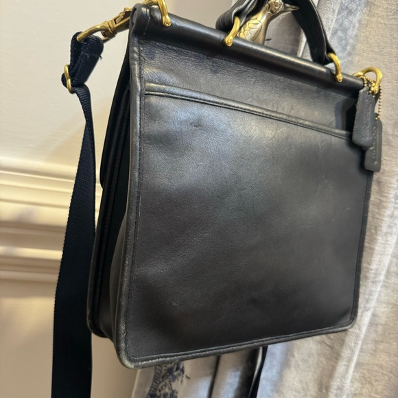 COACH Old Coach Willis Bag 9927 Handbag Shoulder Bag  Leather Vintage - Picture 9 of 16